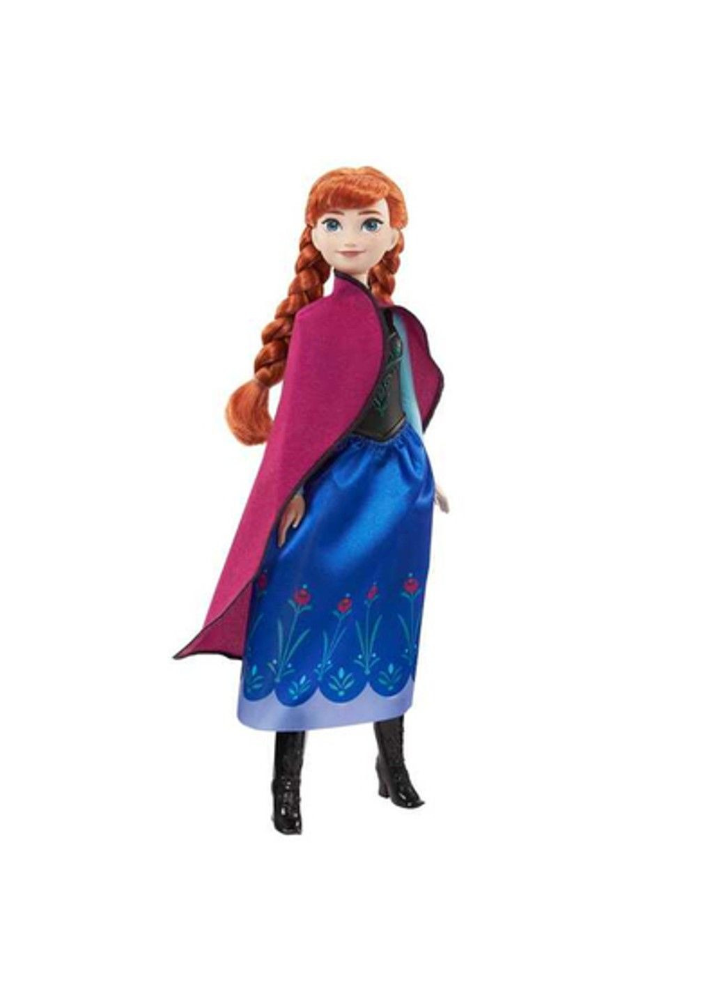 Кукла-принцесса Анна из м/ф "Холодное сердце" в накидке (HLW49) Disney Frozen (335401048)