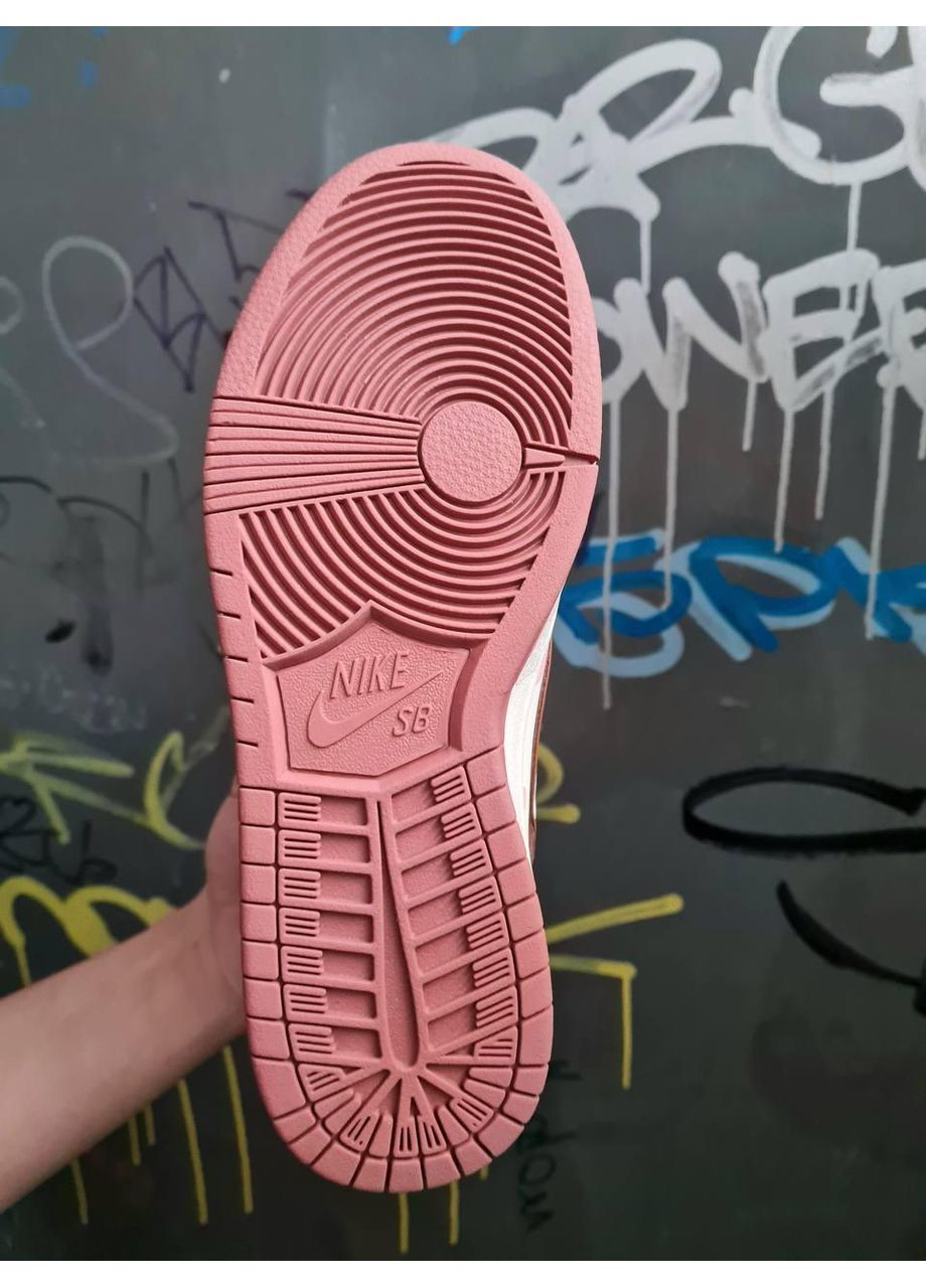 КРОССОВКИ ЖЕНСКИЕ NIKE DUNK LOW SWEET TOOTH CUSTOM НАЙК СБ ДАНК No Brand белые демисезоны (368855007)