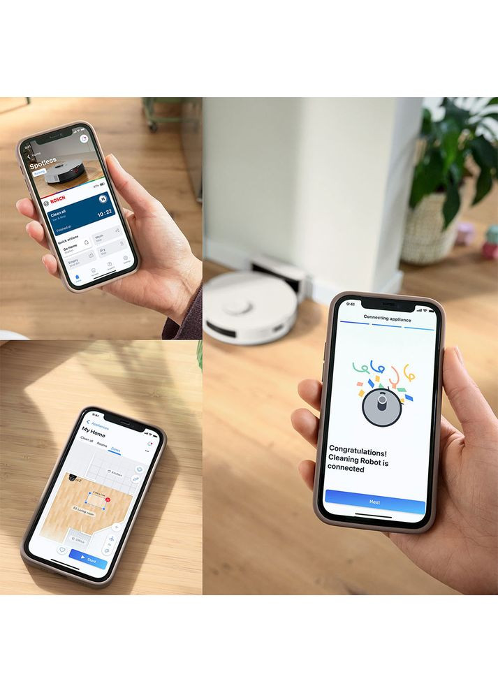 Робот-пылесос BCRC1W Bosch (370608244)