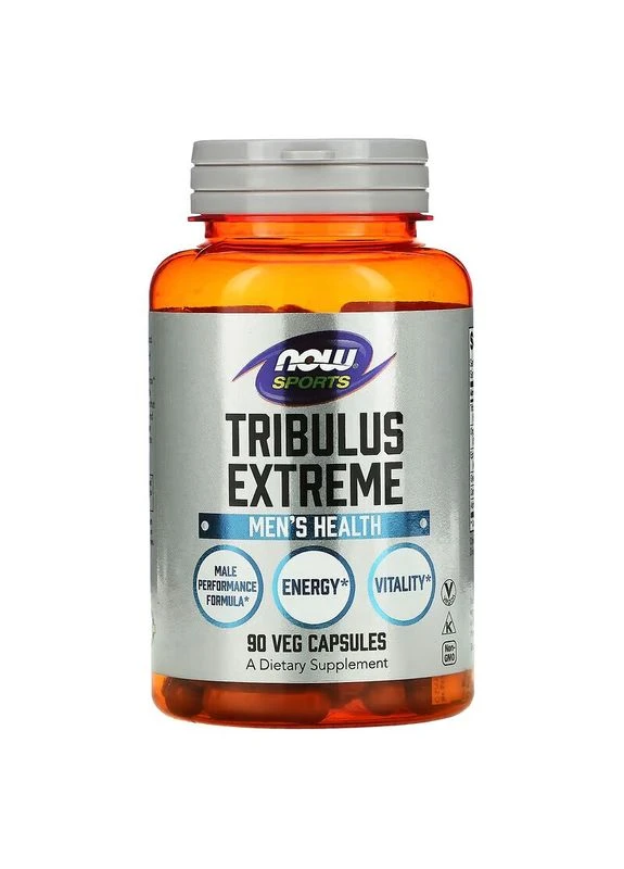 Трибулус Екстрім, Tribulus Extreme,, Sports, чоловіче здоров'я, 90 вегетаріанських капсул Now Foods (322068015)