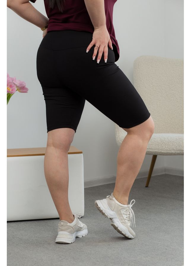 Велосипедки жіночі літній сезон з трикотажу рубчик з високою талією 23.1881 50( ) AKSAN (326487047)