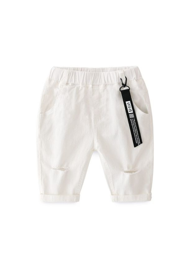 Белые демисезонные бриджи детские vfx-15 ( ) (8602) Qoopixie