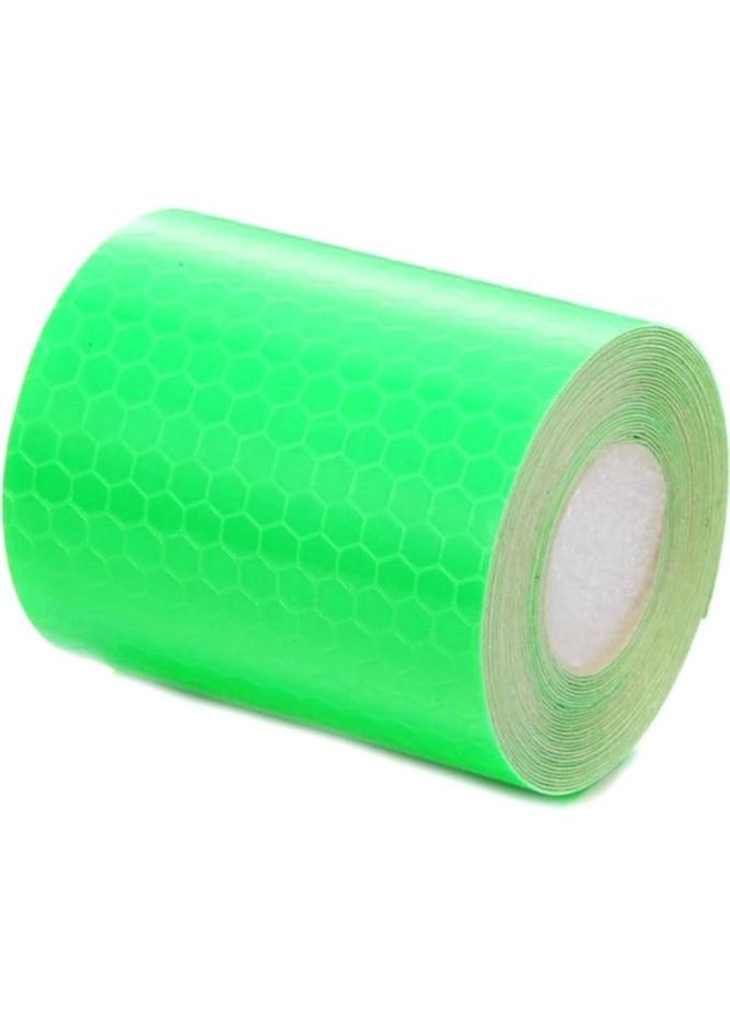 Стрічка світловідбивна самоклеюча 5 см 3 м Зелений (050484) GIF (346263092)