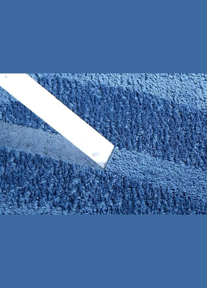 Набір із 3-х килимків для ванної та туалету For Home Decor М'яких і пухнастих Коричневий (7802545) No Brand (365280665)