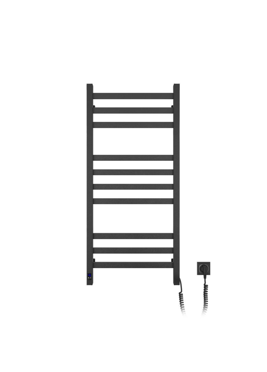 Рушникосушка Авангард 480х1000 Sensor правобічна з таймером, чорний муар 12228053-4810 Navin (266903372)