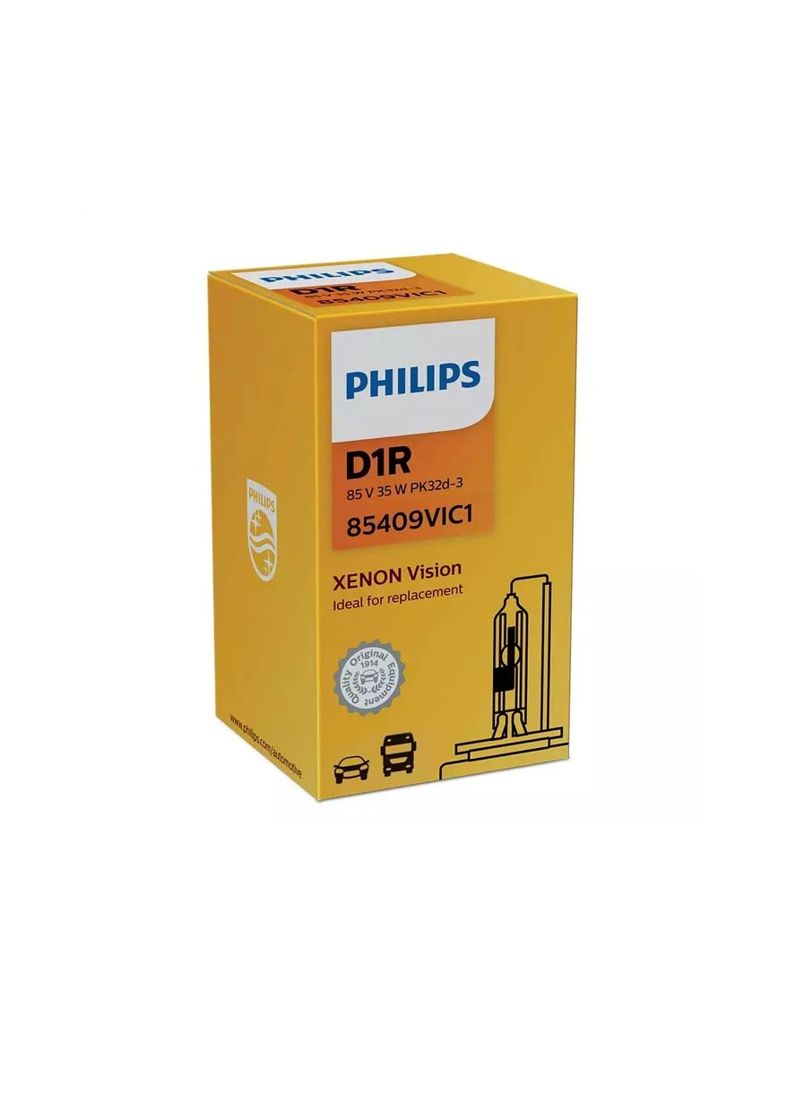 Ксенонова лампа 85409VIC1 D1R 85 V 35 W PK32d-2 Vision Philips (394205110)