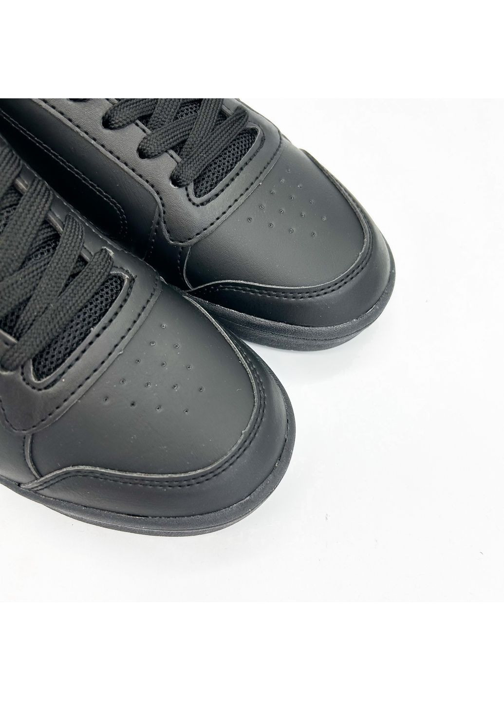 Черные кеды (р) экокожа 0-1-1-2400100u-nandu No Brand