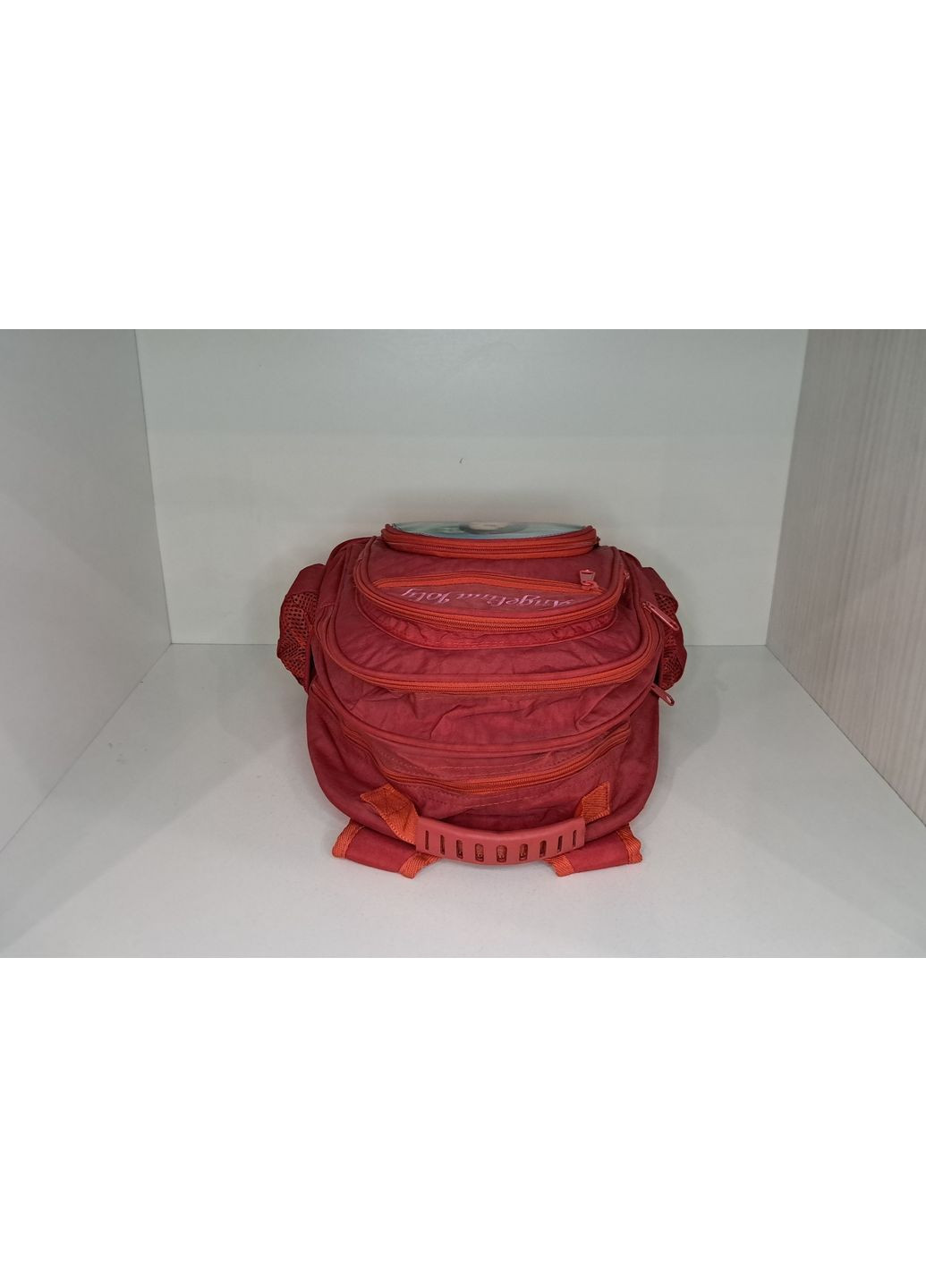 Красный рюкзак на три отделения No Brand (365833535)