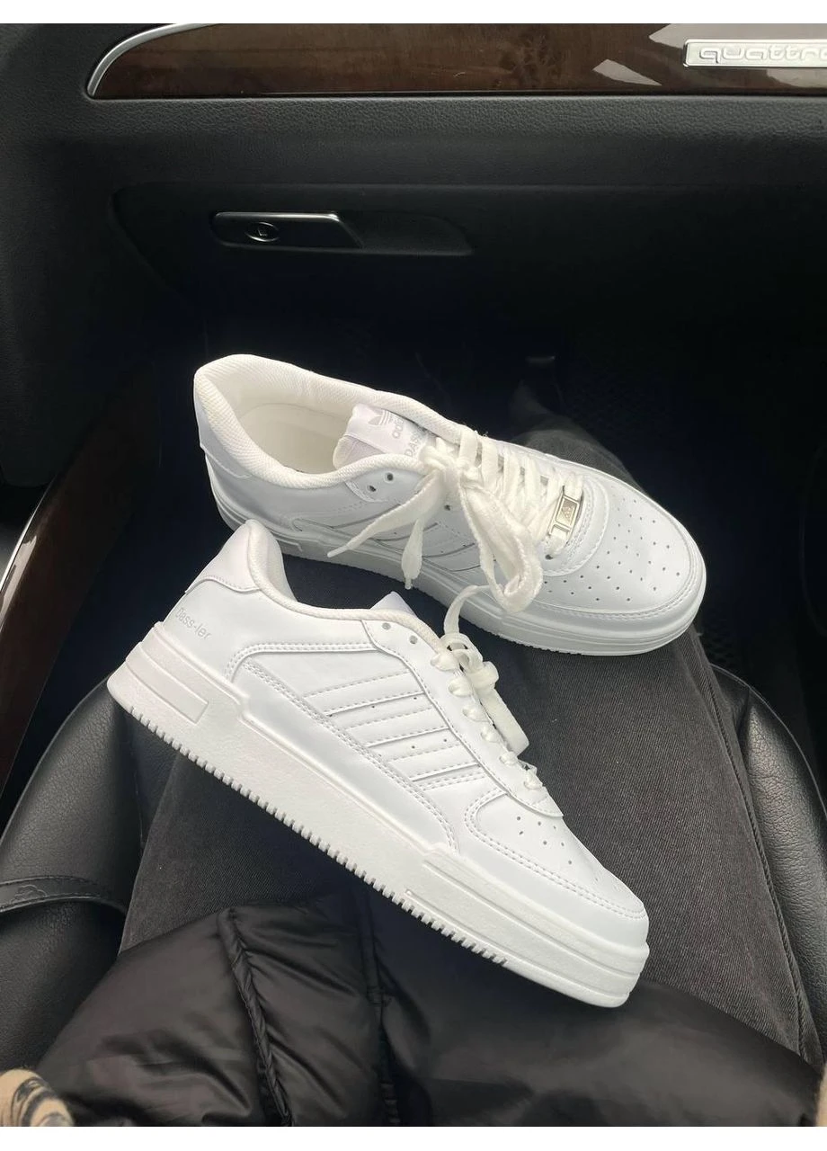 Білі кросівки чоловічі adidas dass-ler white адідас аді даслер білі демісезон No Brand