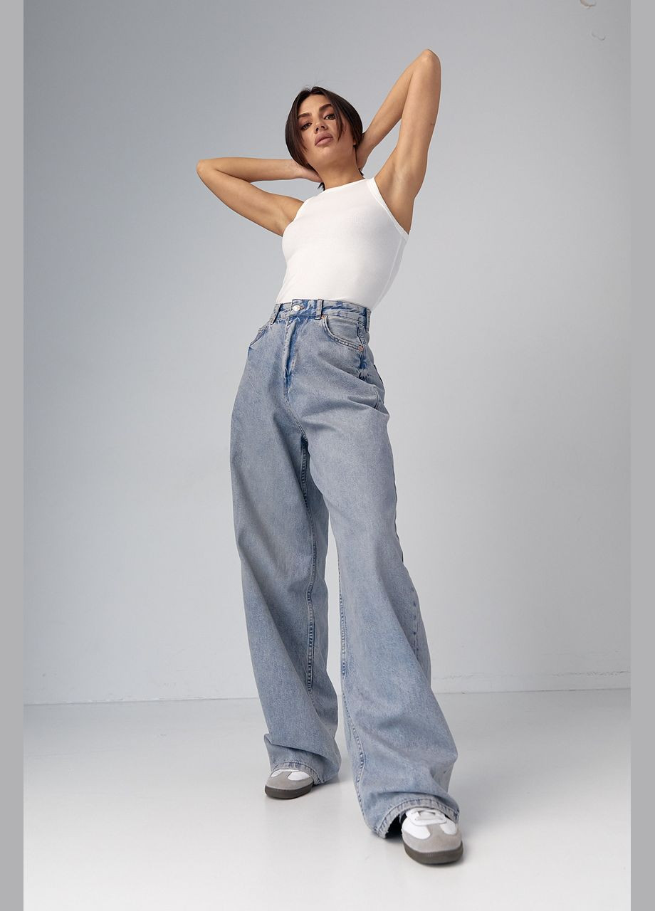 Жіночі джинси wide-leg 3260 Lurex - (292252936)