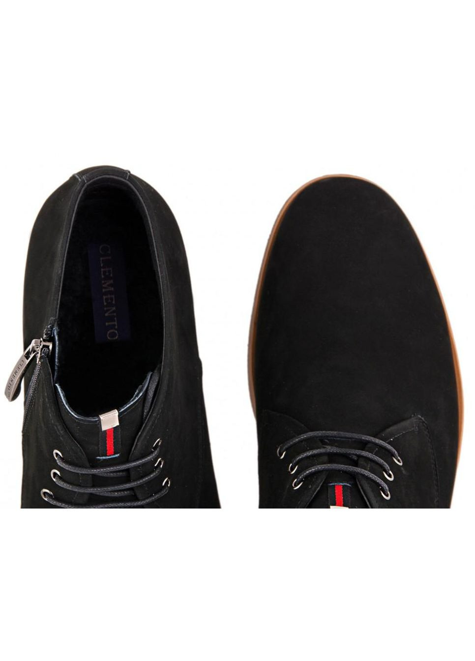 Черные зимние ботинки 7154609 цвет черный Clemento
