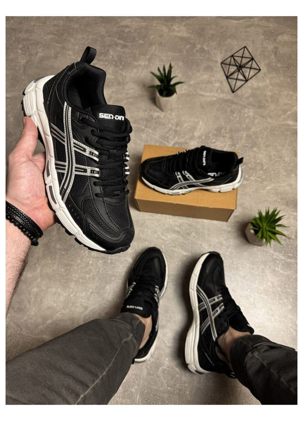 Чорні Осінні кросівки чоловічі Stilli AS