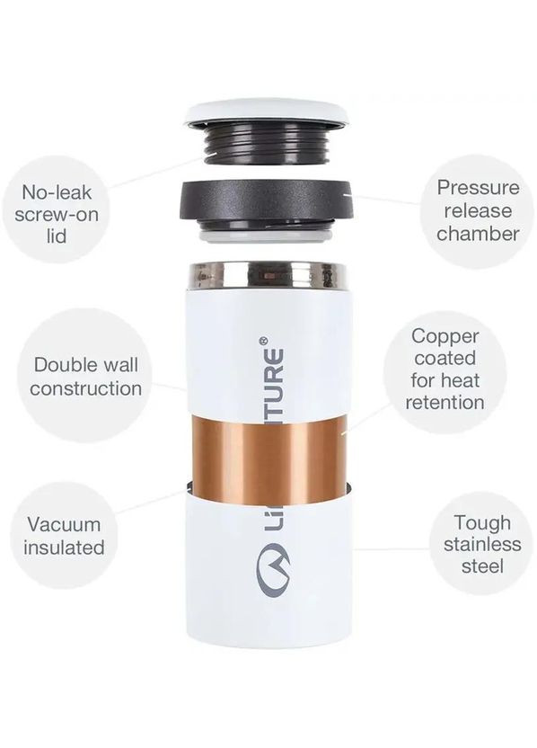 Термокружка Thermal Mug Frosted blue Lifeventure (316436760)