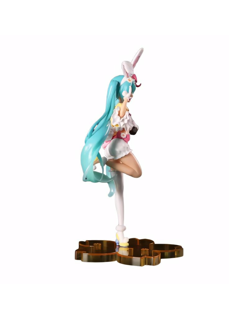 Аніме фігурка Hatsune Miku Хацуне Міку з вушками та великоднім кошиком 23см No Brand (341324913)