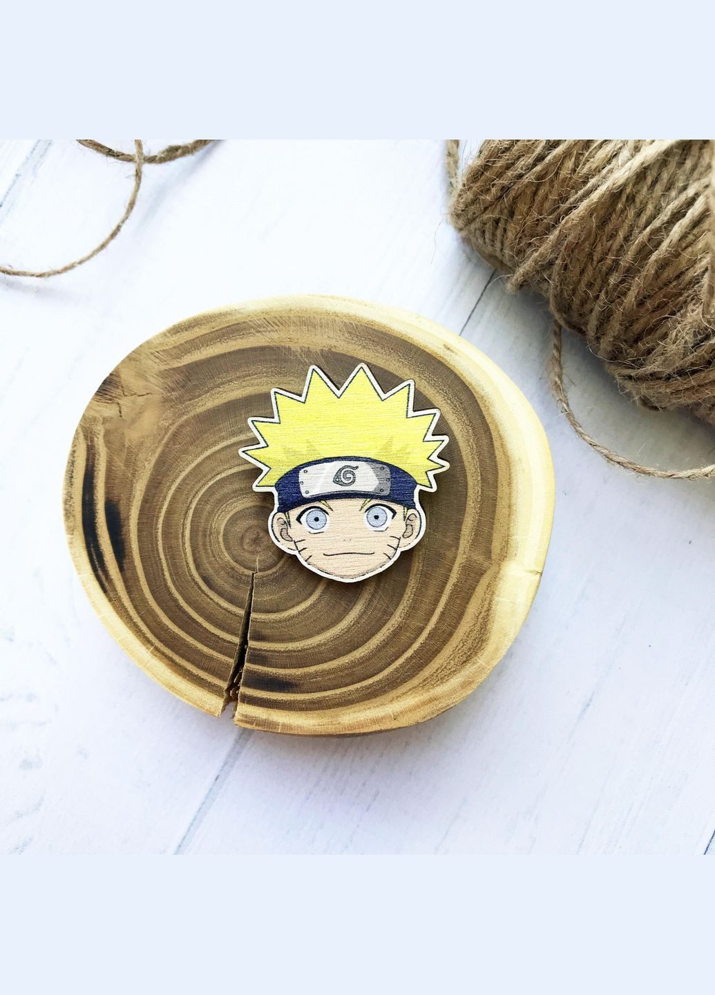 Деревянный значок "Наруто" Cozy-Up (291162170)