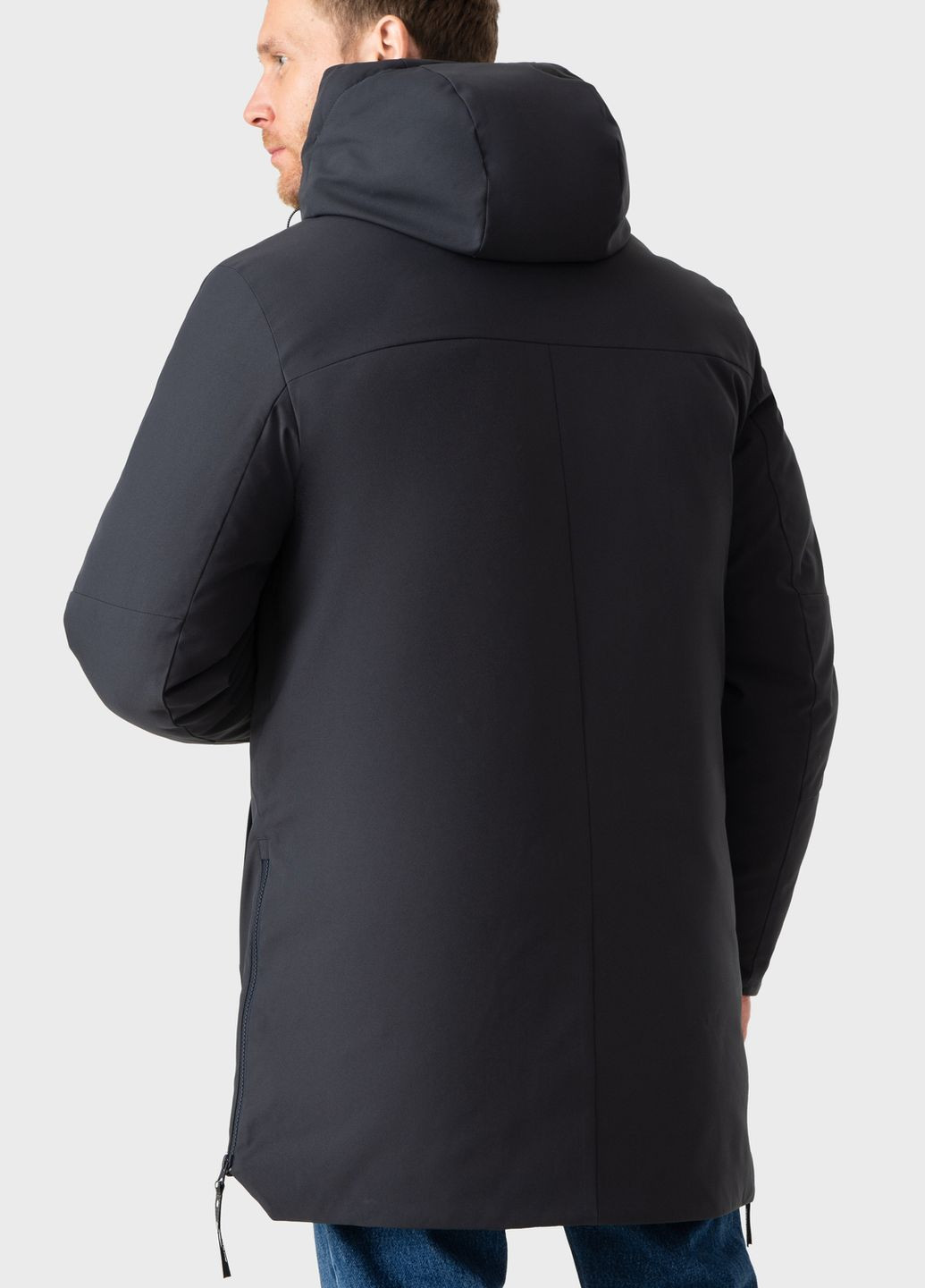 Темно-сіра зимня куртка сіра з мембраною 5000 3xl Avecs