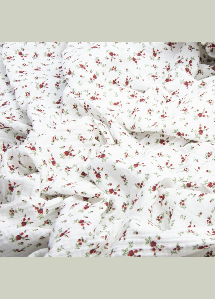 Тканина бавовняна платтяна Муслін двошарова 140 см, 120 г/м2 для суконь, блузок, спідниць, халатів, костюмів IDEIA (318506930)