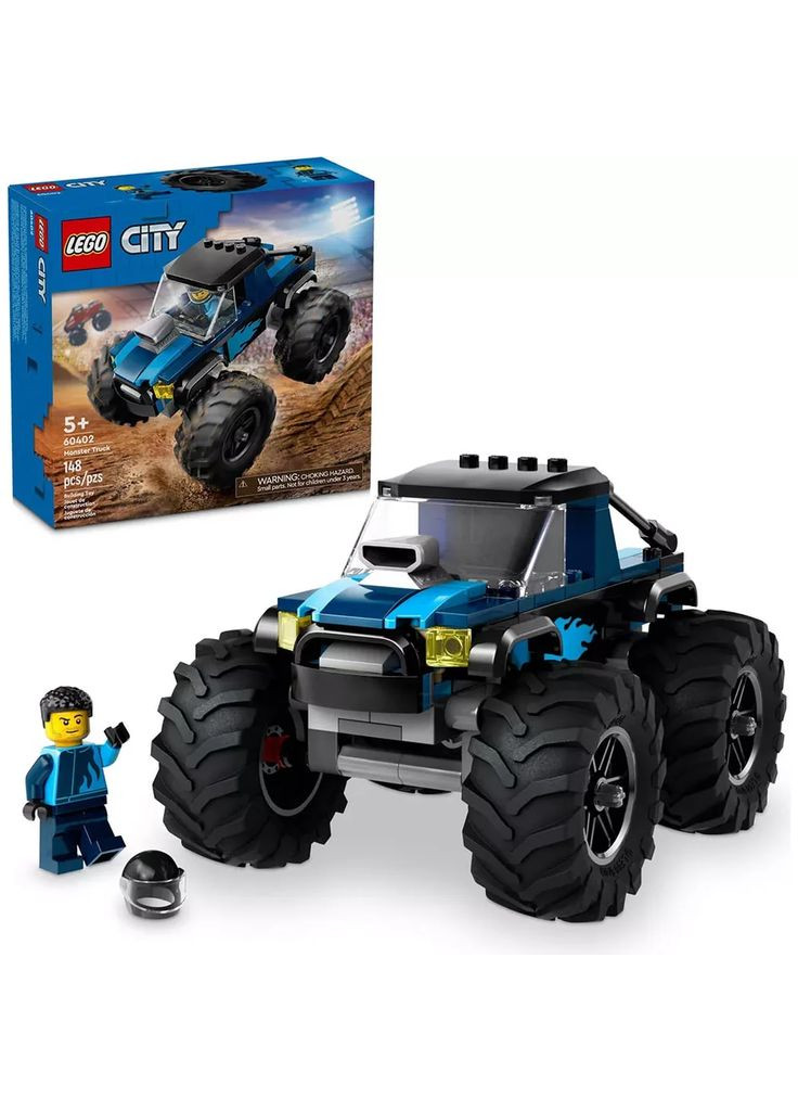 Конструктор City Синя вантажівка-монстр (60402) Lego (369674600)