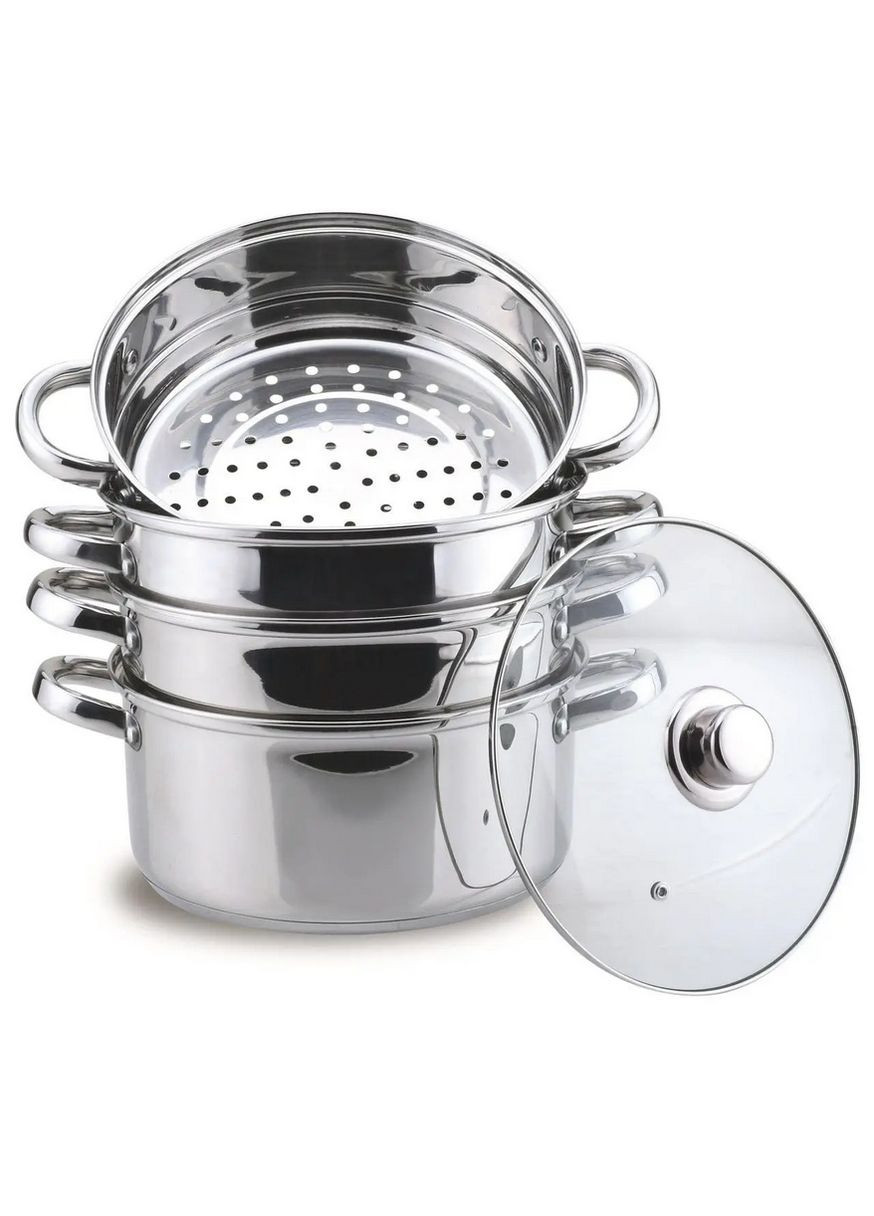 Пароварка Монтоварка 6,5 л 26 см BH-3218 Bohmann (316230121)