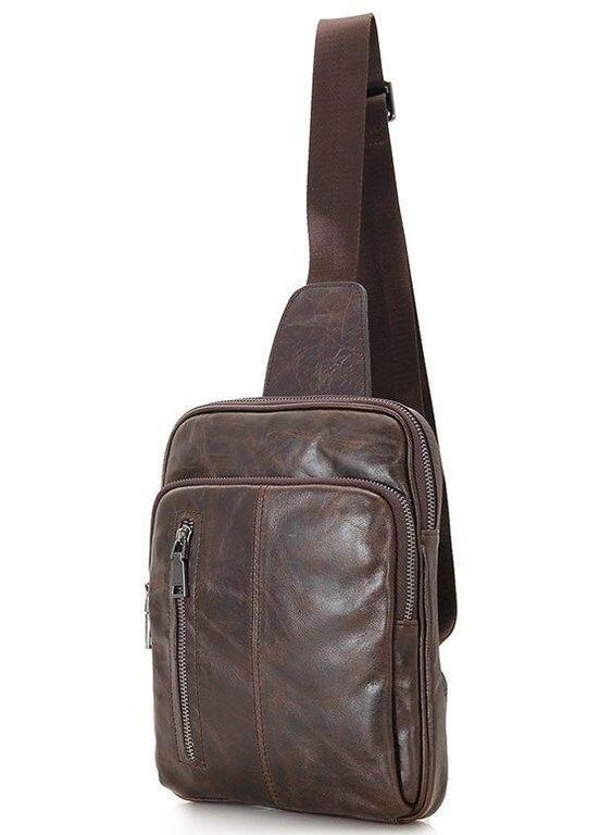 Сумка слінг коричнева 14415 Vintage (362418512)