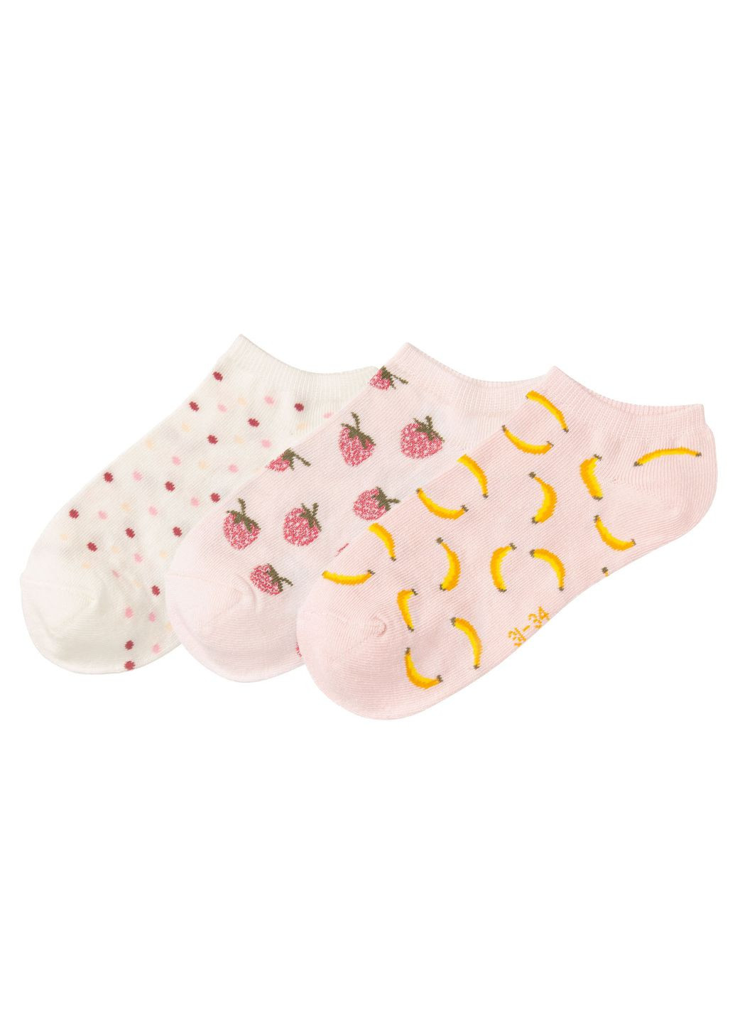 Шкарпетки 3 пари для дівчинки LIDL 371879 рожевий Pepperts (263428833)