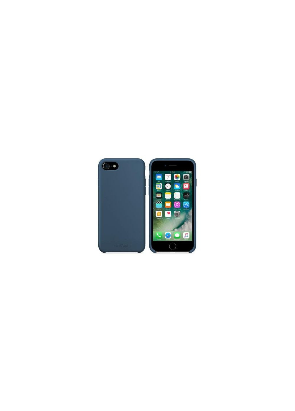 Чехол для моб. телефона (MCSAI7/8BL) MakeFuture apple iphone 7/8 silicone blue (275101007)