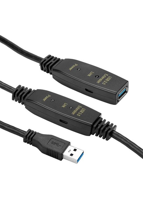 Активный удлинитель USB 3.0 AM-AF 10 м (CA912858) PowerPlant (323113750)