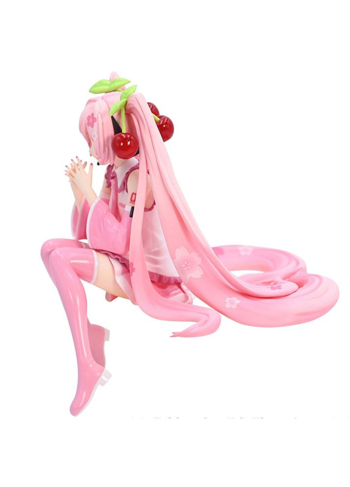 Фігурка аніме персонажа рожева 14 см, колекційна статуетка Хацуне Міку для дівчаток No Brand (361669532)