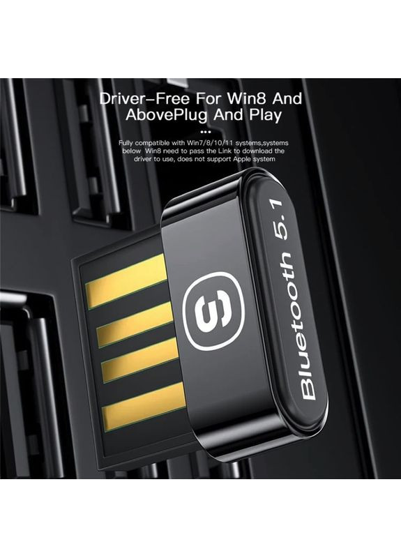 Адаптер Bluetooth Adapter (EBT50-MN01) Essager Mini BT5.0 (360549968)