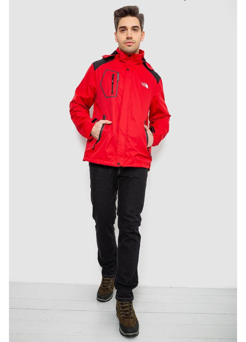 Червона куртка чоловіча демісезонна з капюшоном, колір жовтий, 244rl-2515al Ager