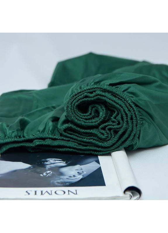 Простирадло на резинці Satin Stripe 140х190х20 см (MS-850007049) Moon&Star Emerald Luxe (394447958)