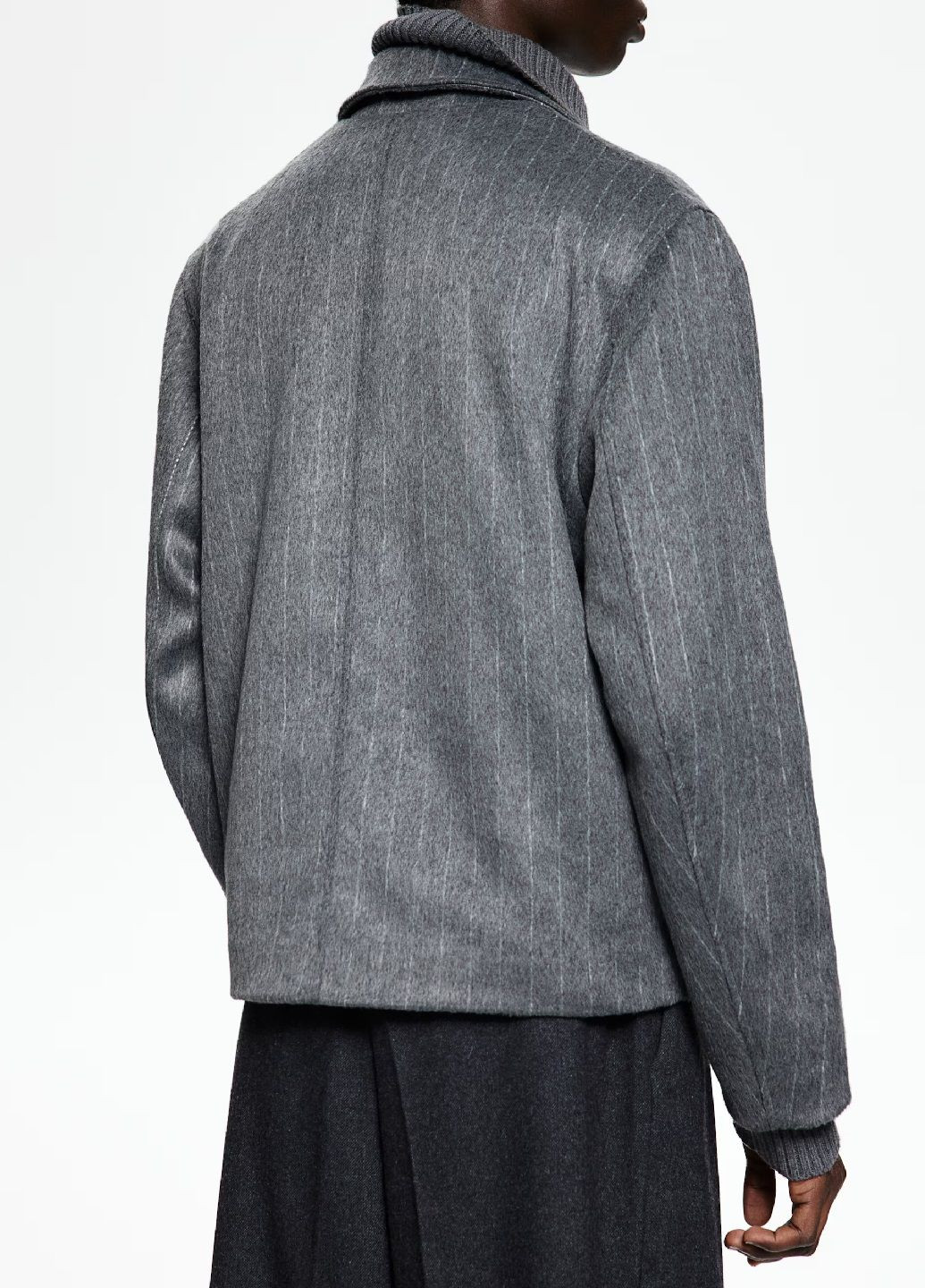 Темно-сіра демісезонна куртка H&M