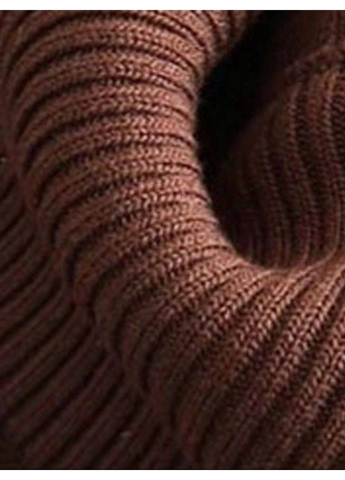 Коричневая кэжуал трикотажная плиссированная юбка-карандаш mw-ks-1613-1 коричневый Forza Viva