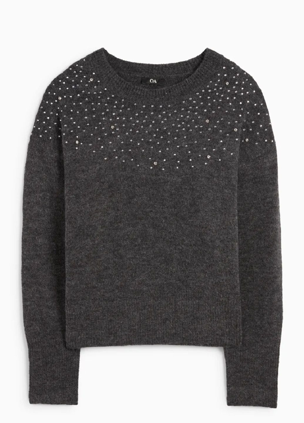 Темно-серый демисезонный свитер C&A