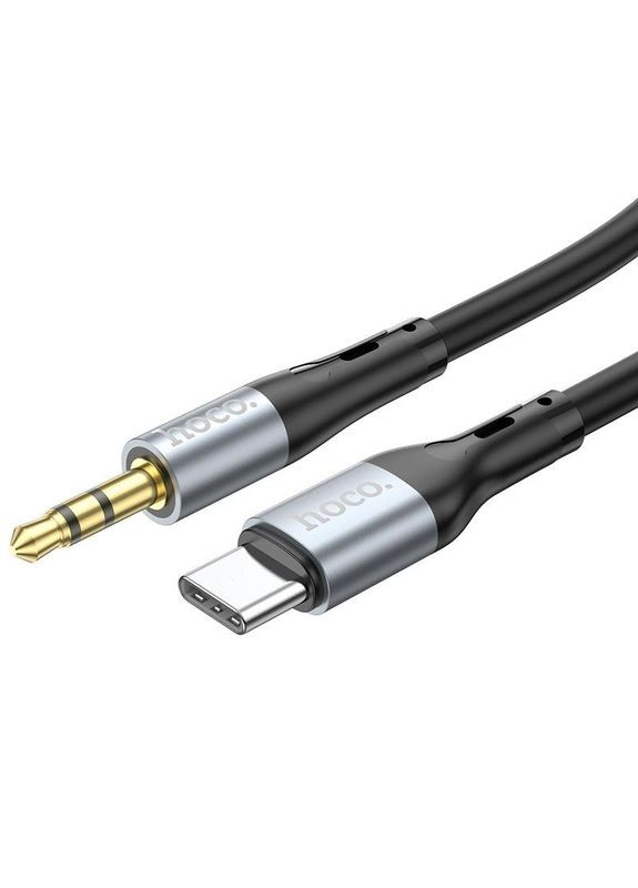 Кабель AUXадаптер НОСО UPA22 3.5 male — Type-C Silicone digital audio conversion cable 1 м Hoco (279826927)