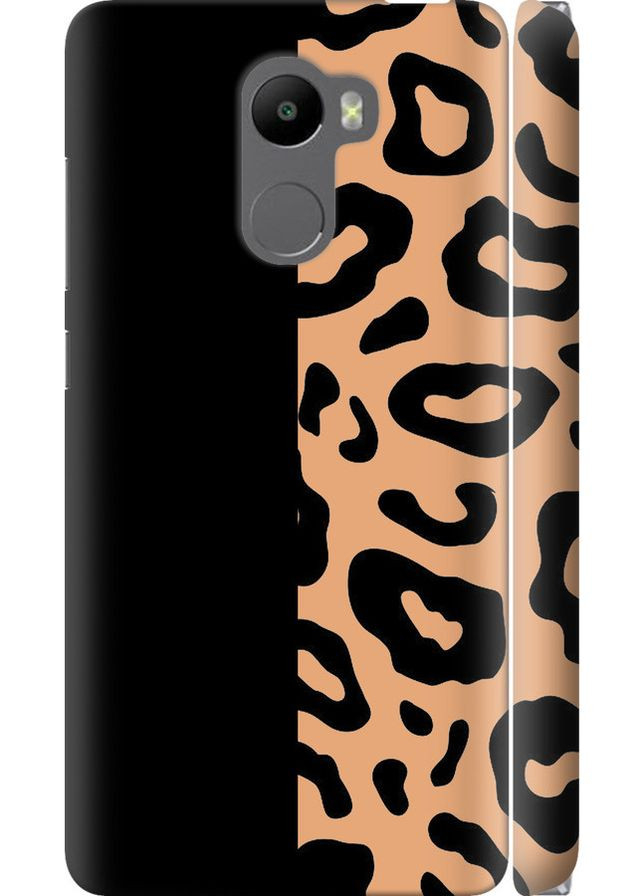3D пластиковый матовый чехол 'Пятна леопарда' для Endorphone Xiaomi Redmi 4 (302007012)