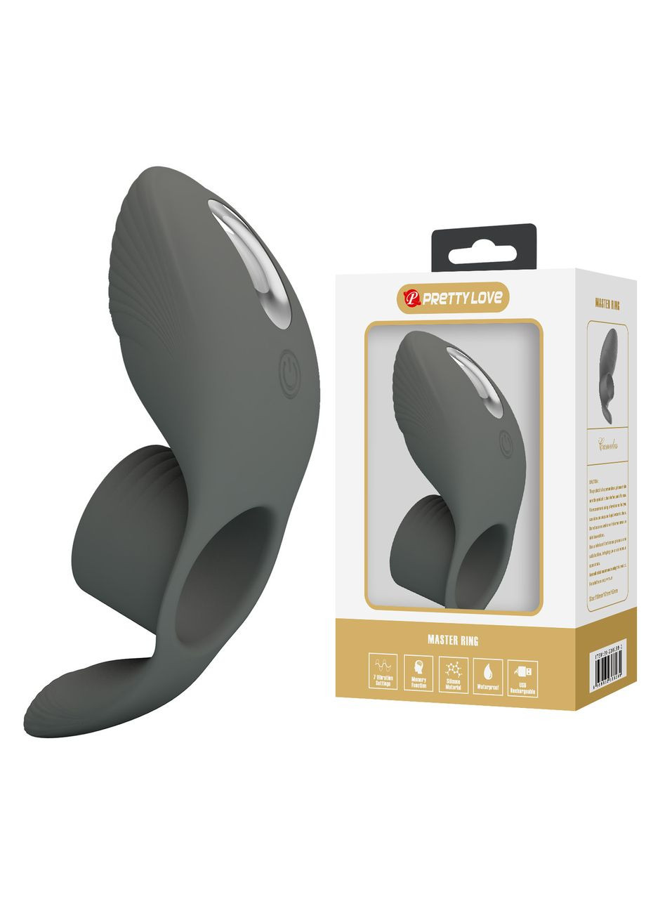 Эрекционное кольцо - Pretty Love Master Ring Cock Ring Black LyBaile (322184093)