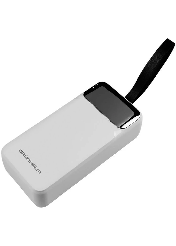 Powerbank 30000mAh 22.5W White (GP-30WQC) Grunhelm (306580912)