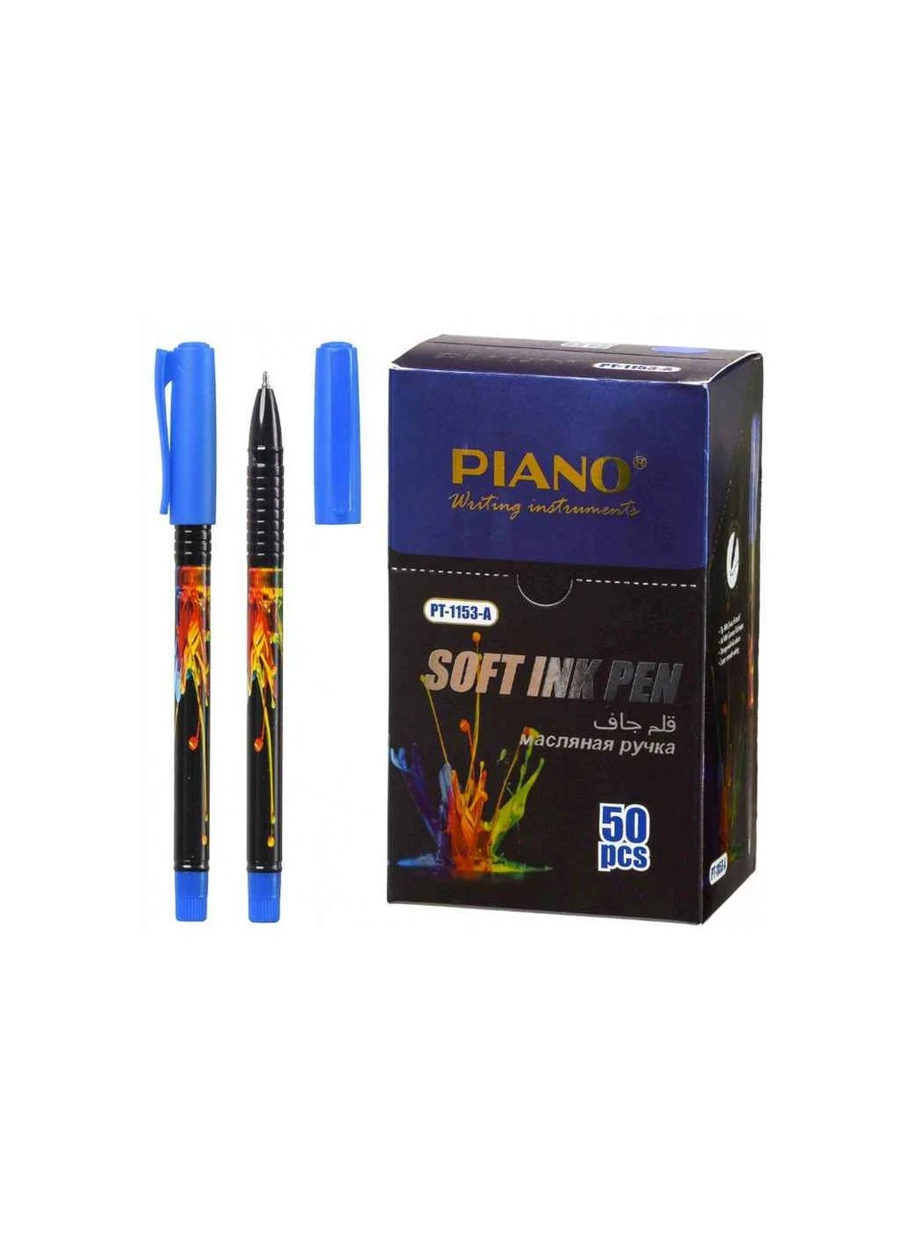 Ручка масляная 0,7мм PT-1153А Piano (399494386)