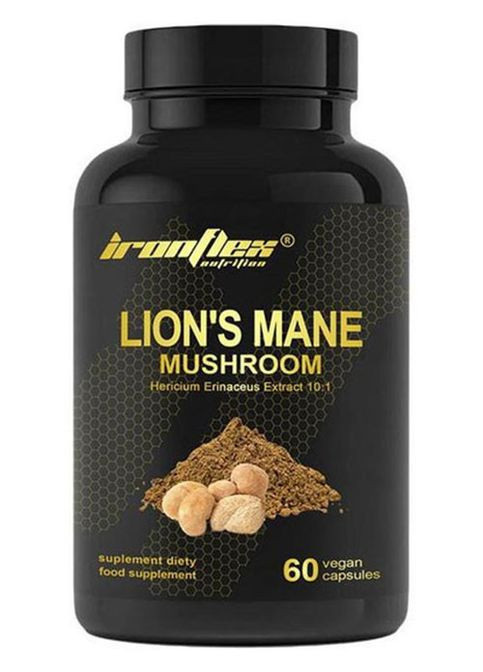 Lion's Mane Mushroom 500 mg 60 Veg Caps Ironflex (330225150)
