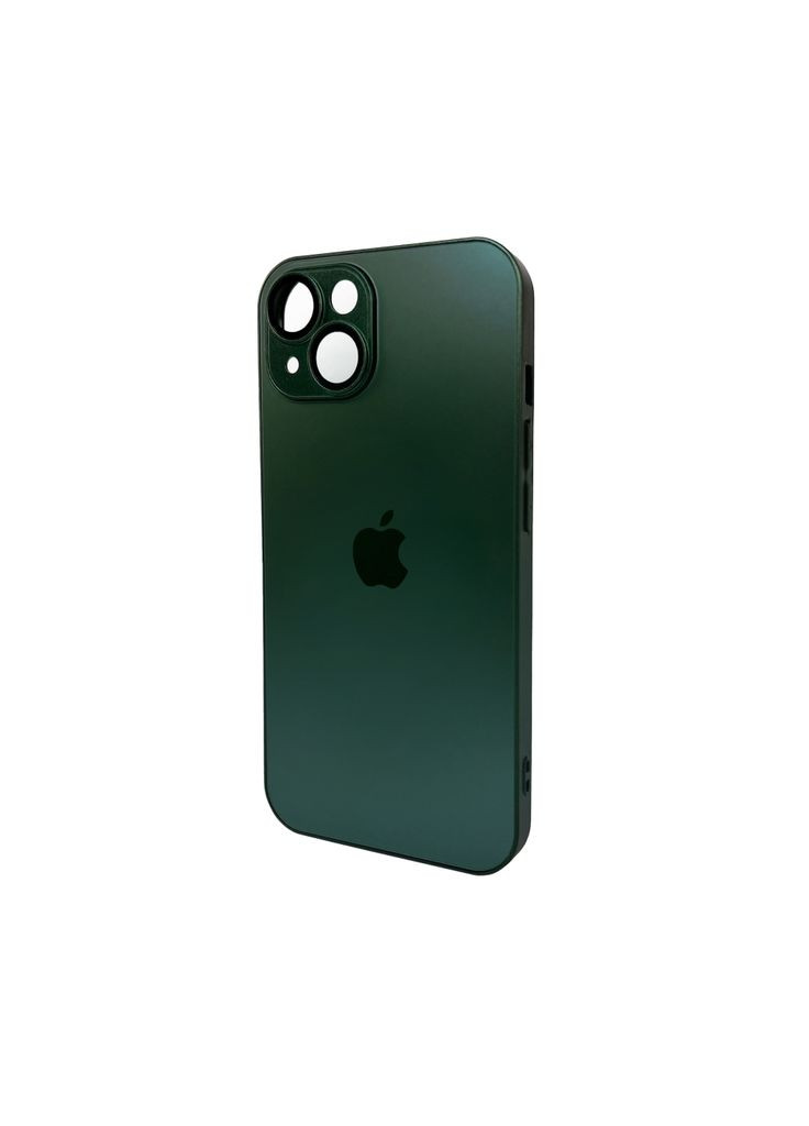 Чохол для смартфона AG Glass for Apple iPhone 15 Cangling Green (AGMattFrameiP15Green) No Brand Matt Frame Color Logo (370648470)