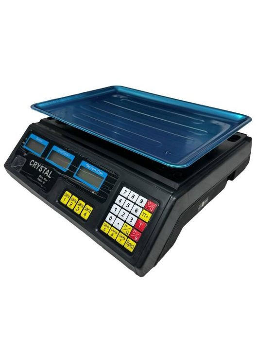 Товарные весы с памятью цен 50кг и калькулятором (1939653777) Crystal (328261787)