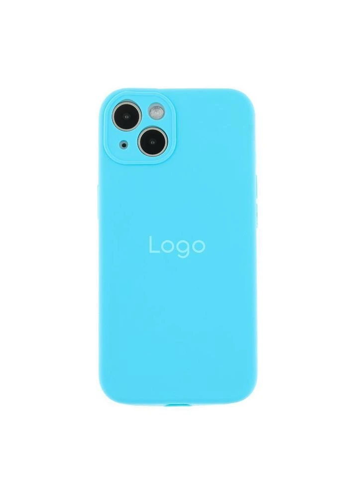 Чехол Silicone Case Full Size with Frame для iPhone 13 Pro 16.Blue No Brand (391199642)
