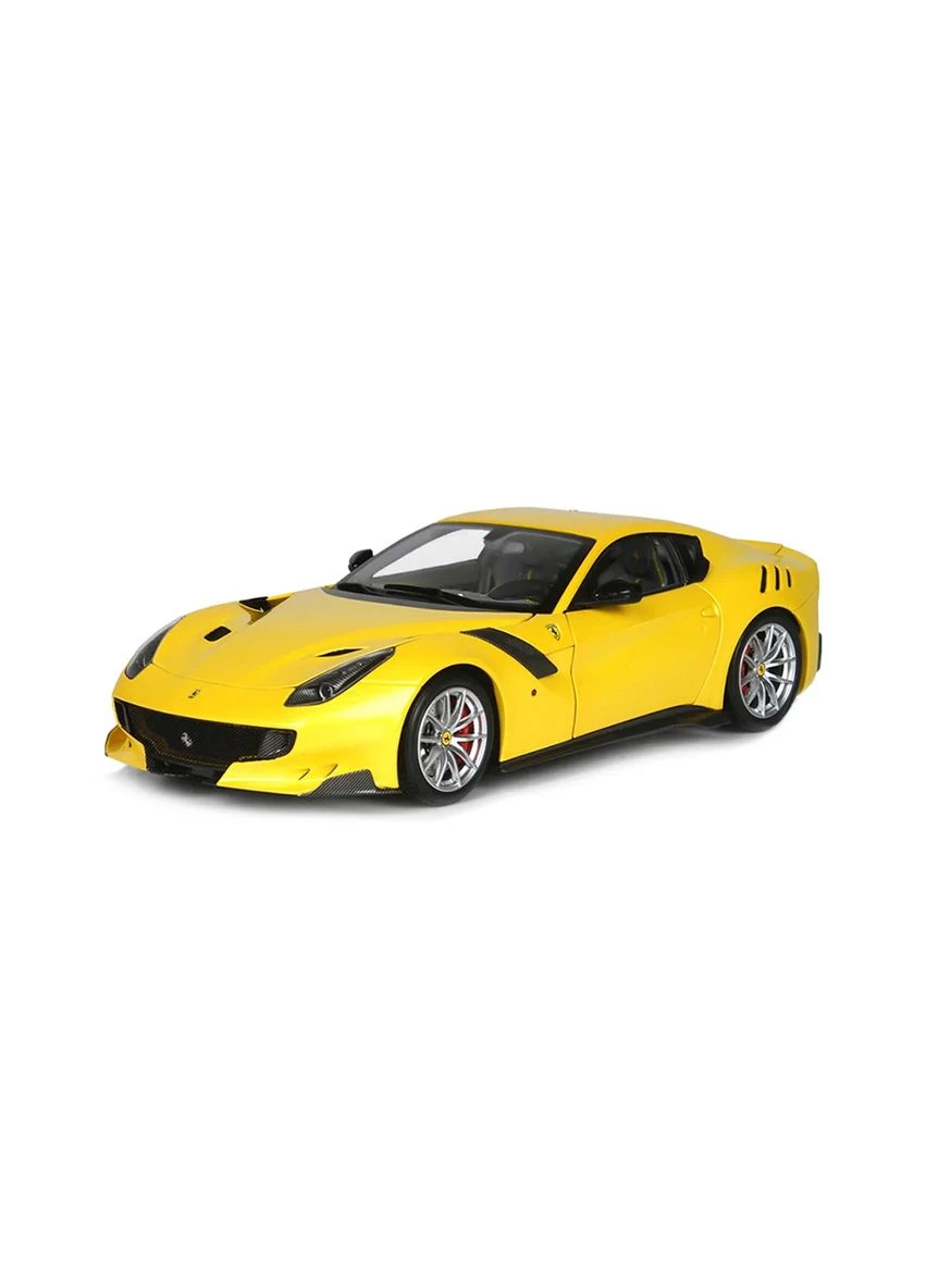 Автомодель метал 1:24 жовта червона Bburago (398106498)