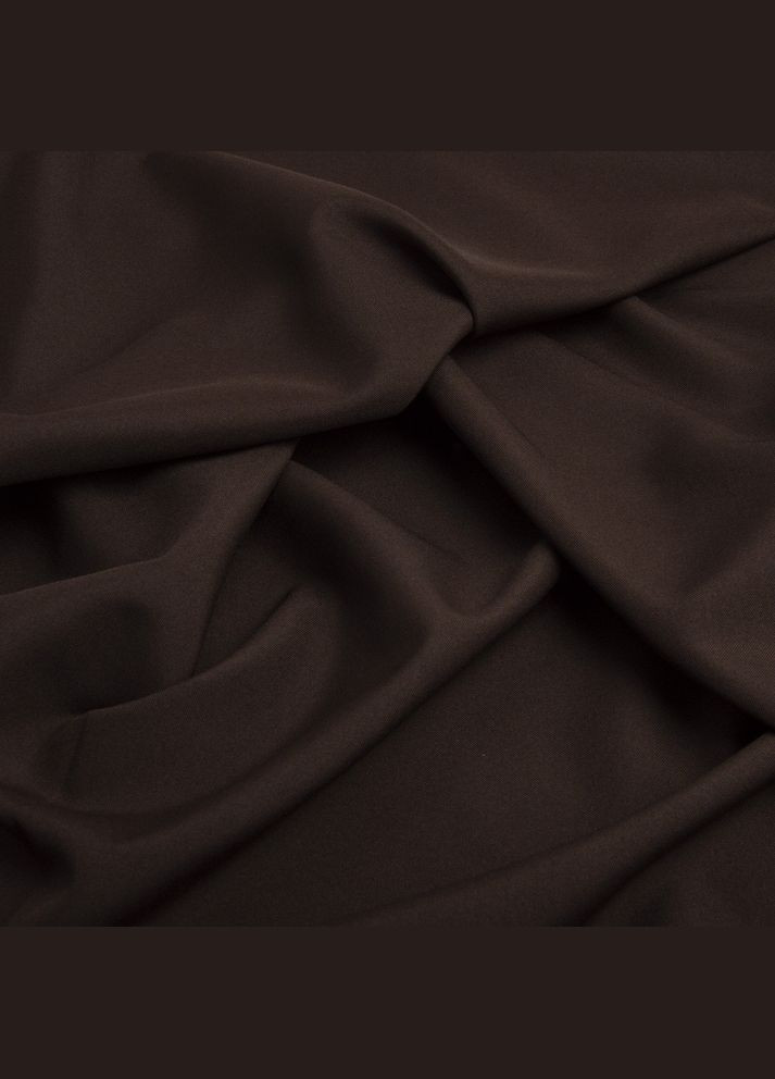 Тканина костюмна габардин шоколад IDEIA (275870379)