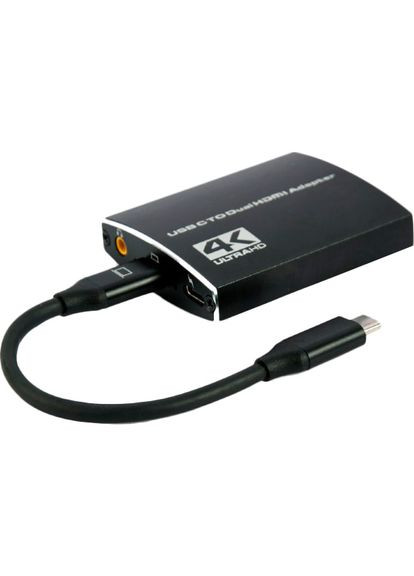 Кабель USB Type-C - 2х HDMI Black (A-CM-HDMIF2-01) Cablexpert (323125902)