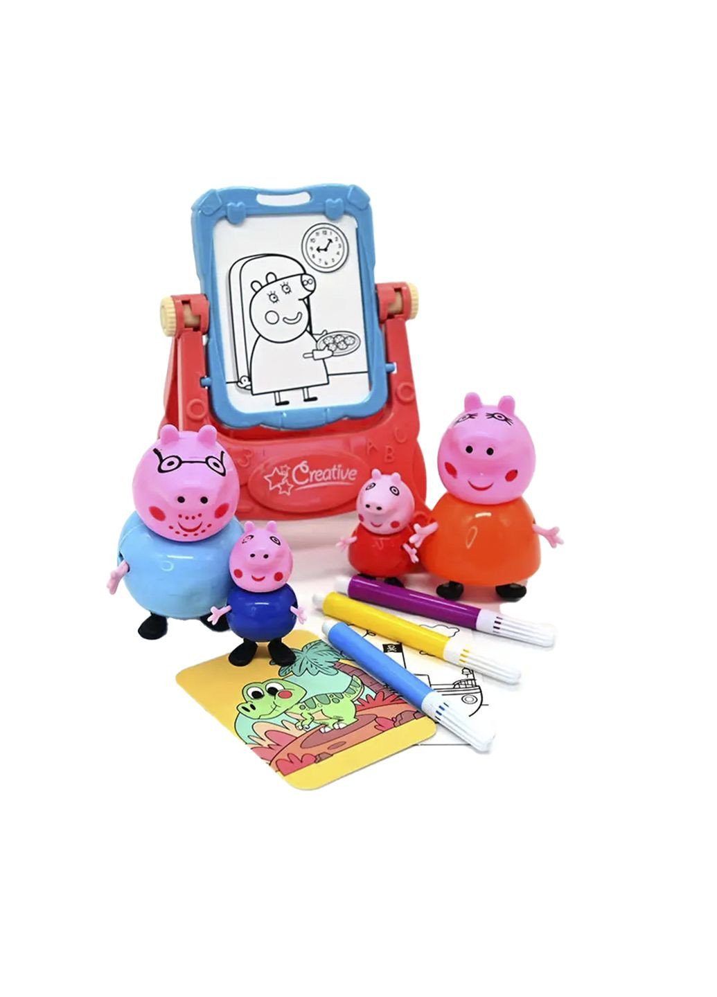 Игровой набор - Фигурки Star toys «Свинка Пеппа и семья» цвет разноцветный CB-00267719 No Brand (319115447)