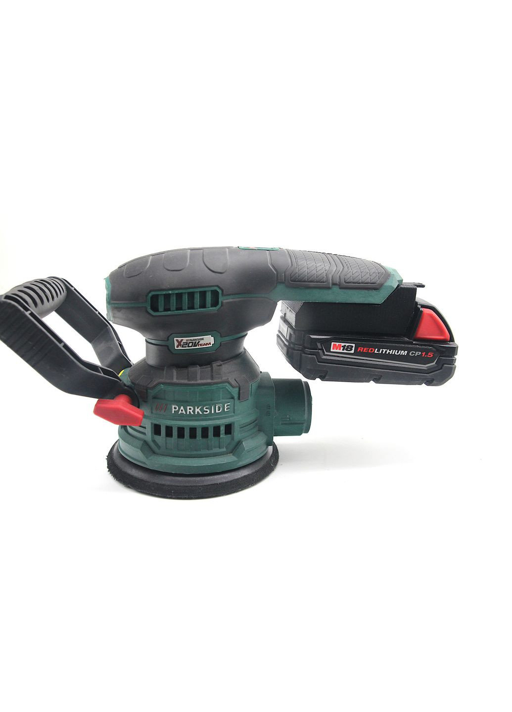 Переходник из аккумулятора Milwaukee на инструмент Parkside No Brand (365797461)