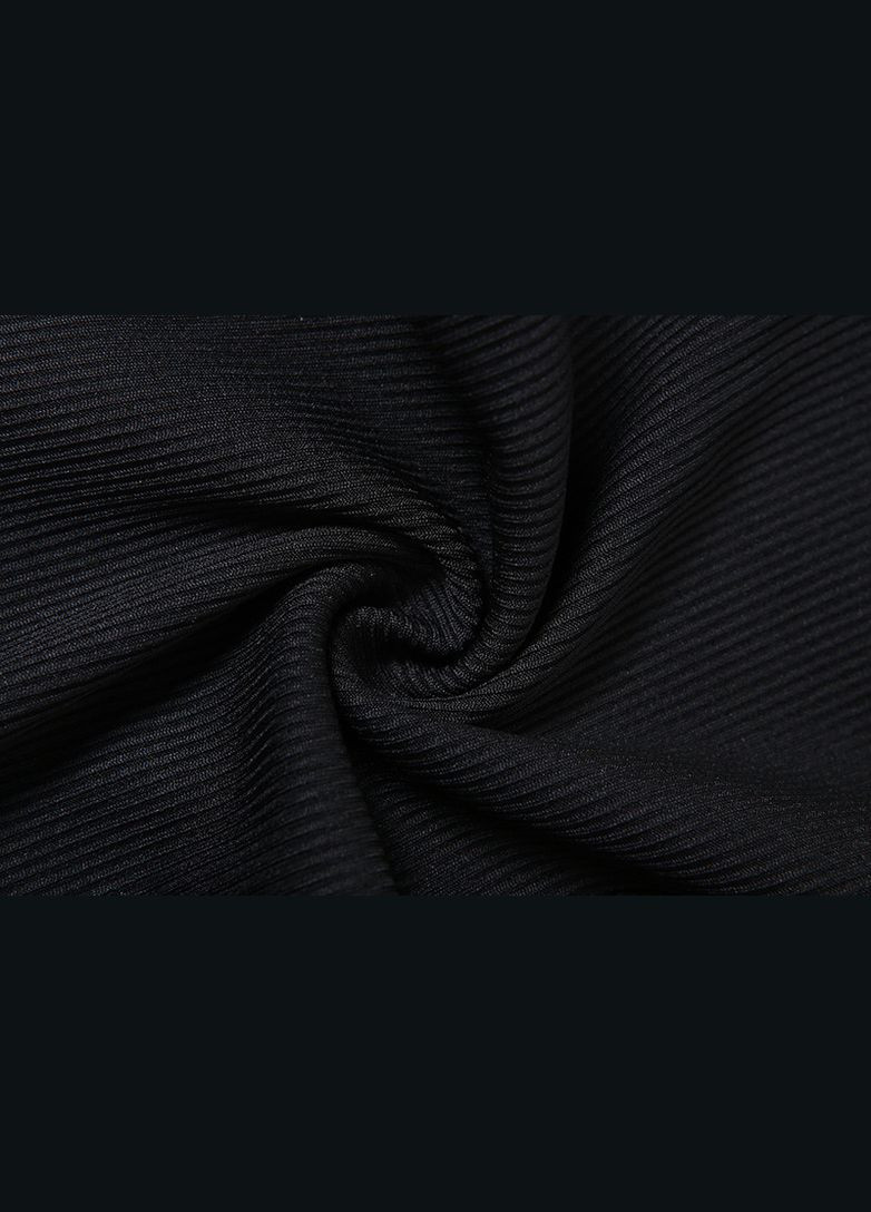 Черный костюм в рубчик No Brand (303811612)