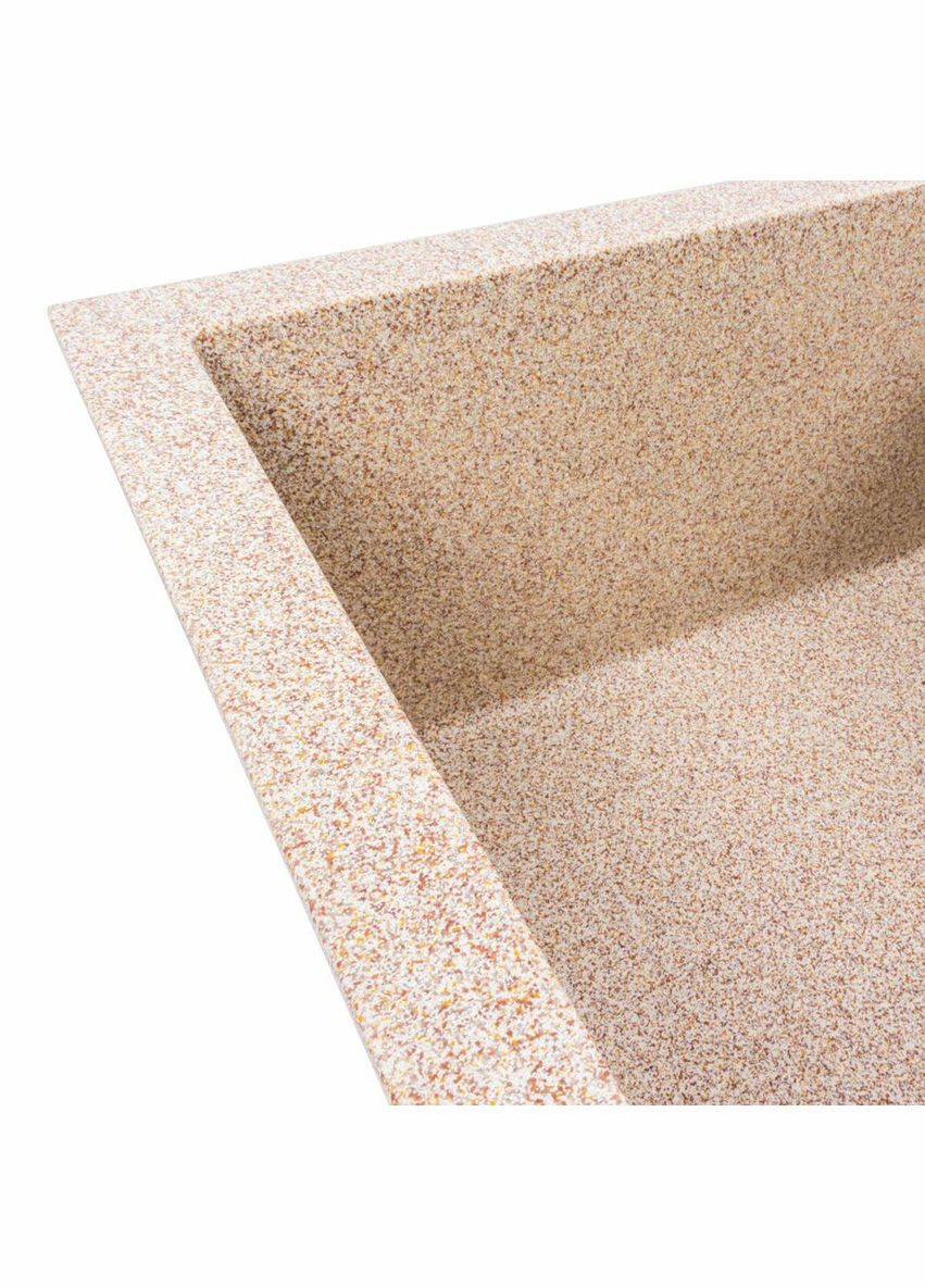 Гранітна мийка для кухні SOLID 7843 матова Карамель Valeso (342070385)